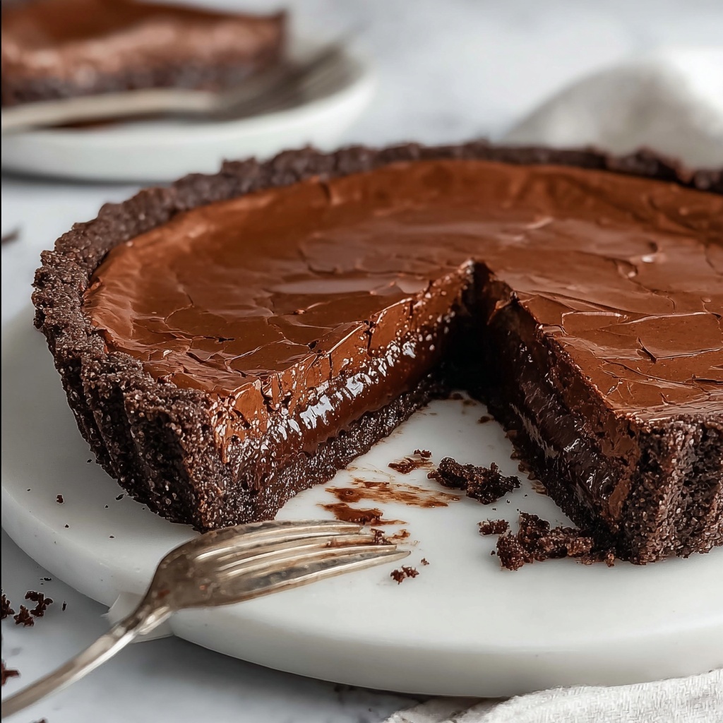 Gooey Brownie Pie Recipe - Recipe Image