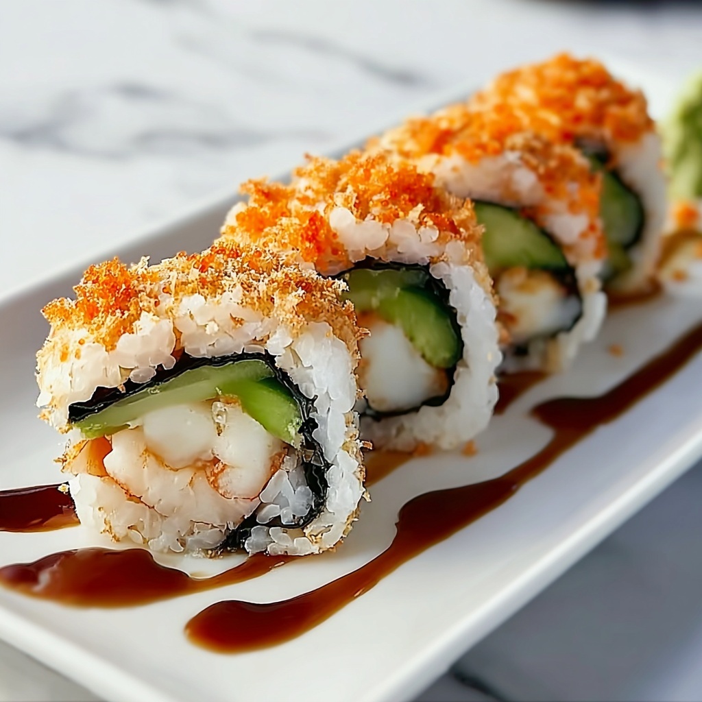 California Crunch Roll Sushi Recipe - Recipe Image
