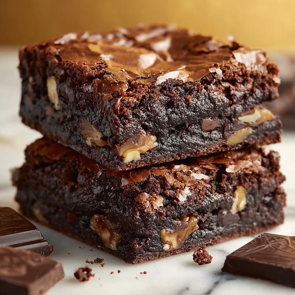 Better Than Box Mix Brownies Recipe - Recipe Image