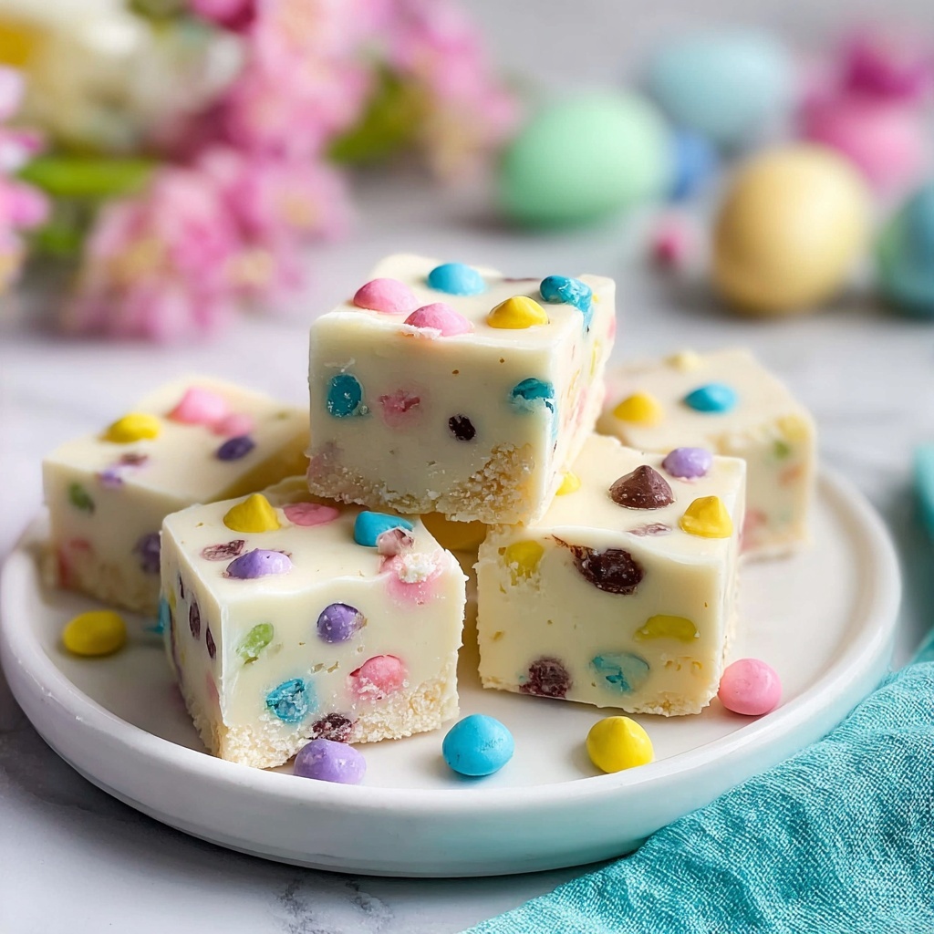 Easy Easter Fudge Recipe - Recipe Image