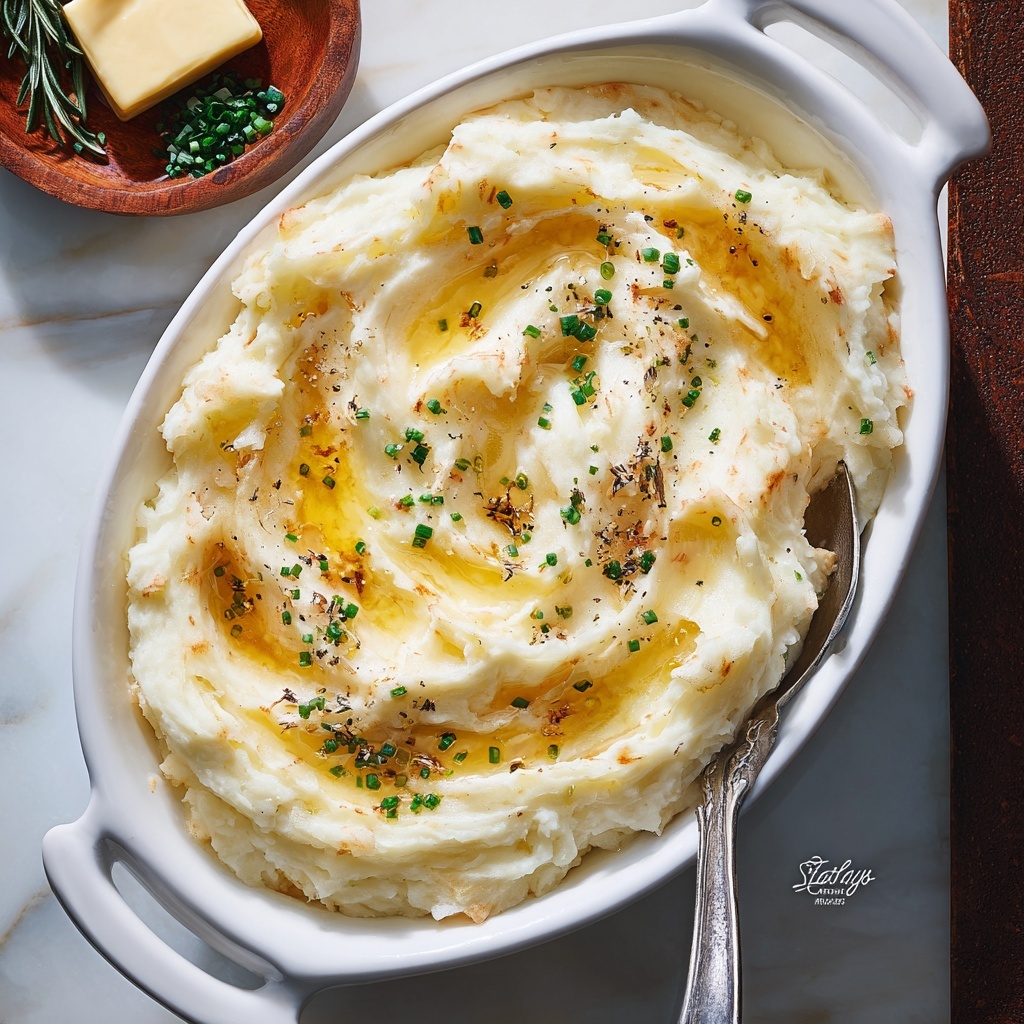 Cream Cheese Mashed Potatoes Recipe - Recipe Image