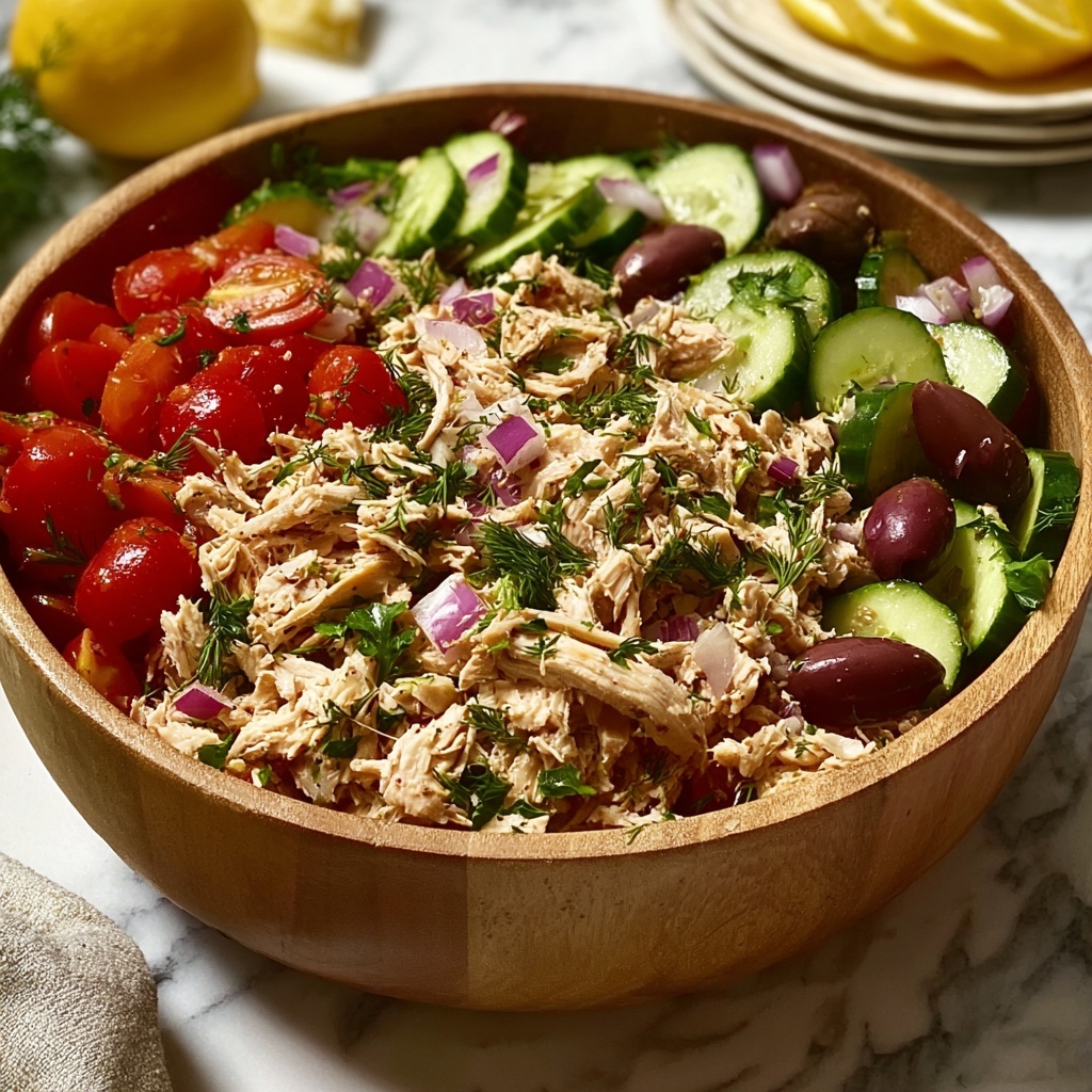 Mediterranean Tuna Salad Recipe - Recipe Image