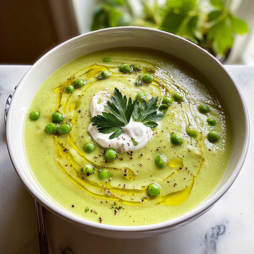 Asparagus and Pea Soup Recipe - Recipe Image