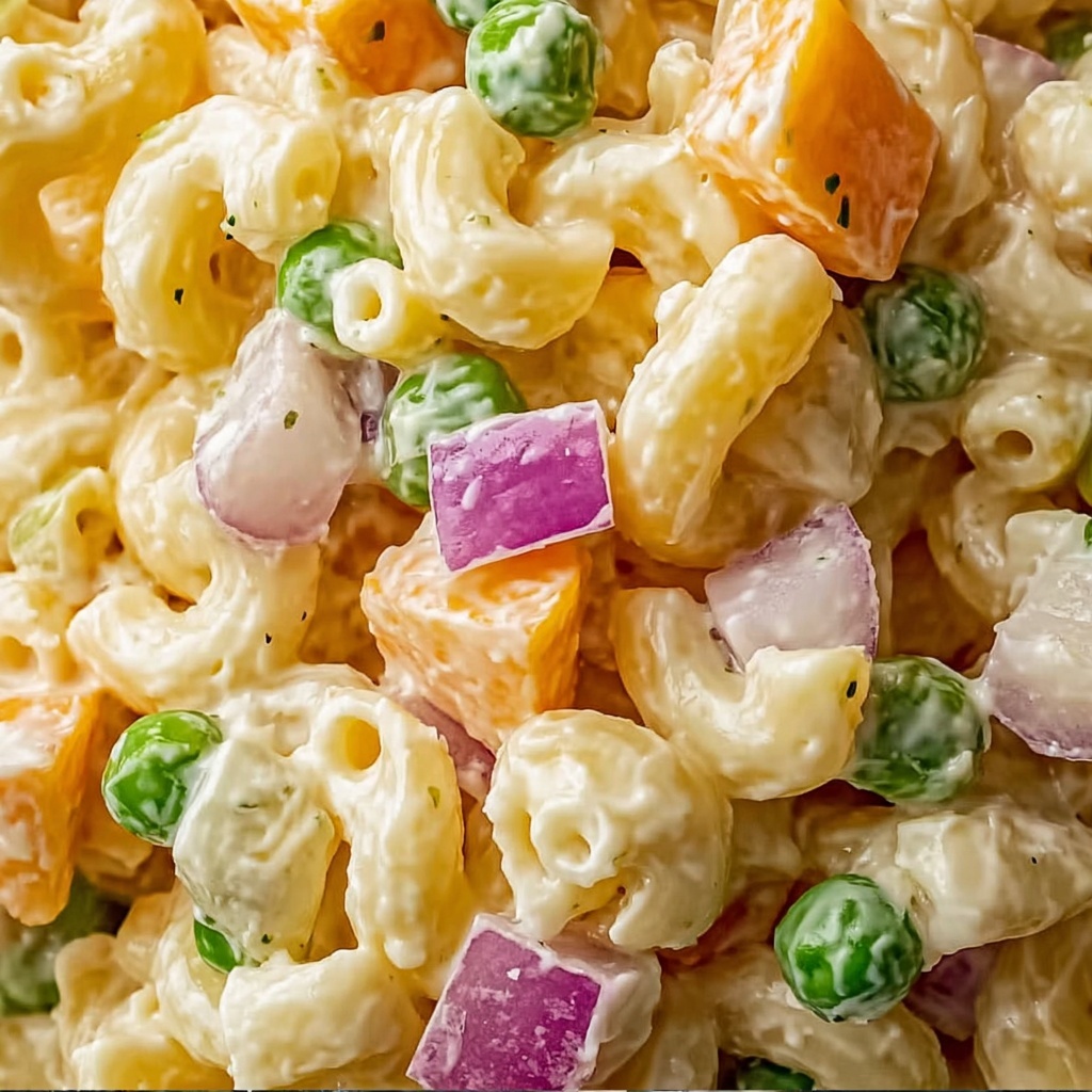 Easy Macaroni Salad: Your Go-To for Summer Fun Recipe - Recipe Image