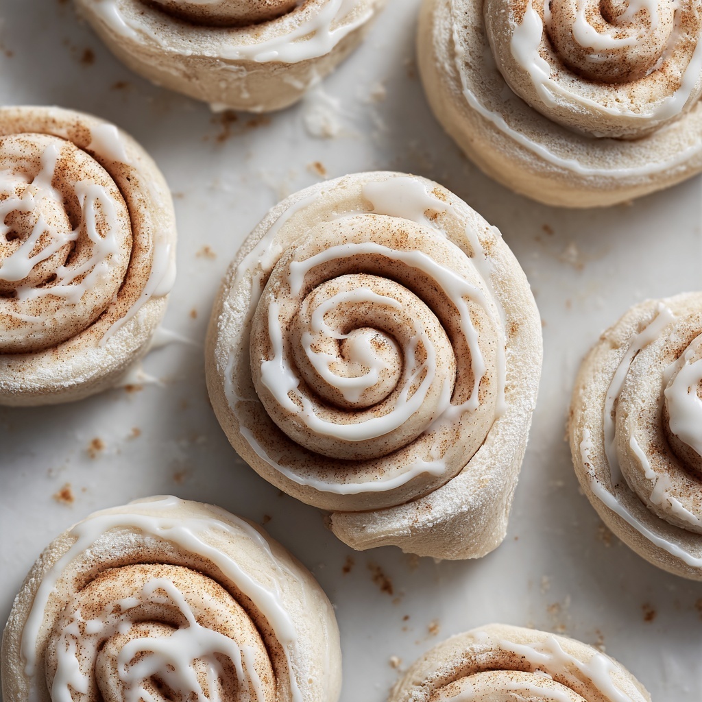 Cinnamon Roll Sugar Cookies Recipe - Recipe Image