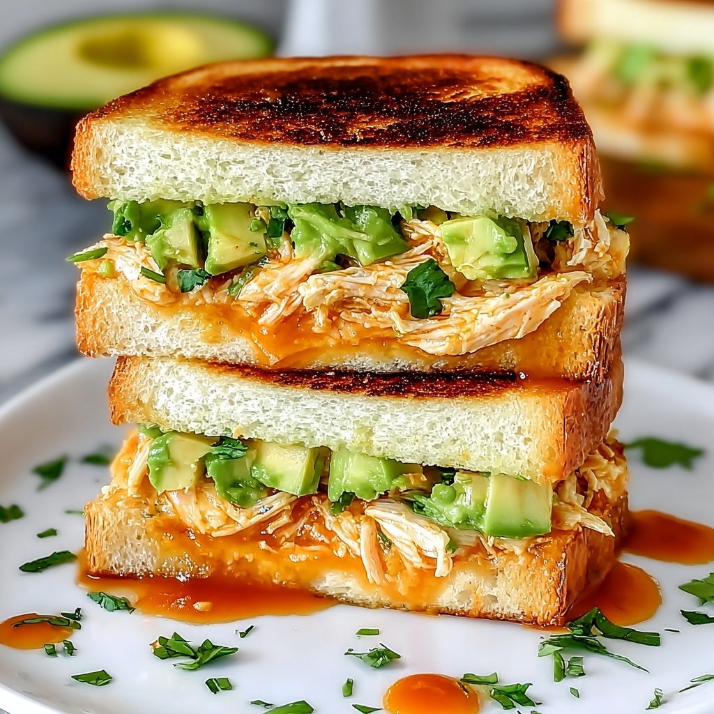 Chicken Avocado Melt Sandwich Recipe - Recipe Image