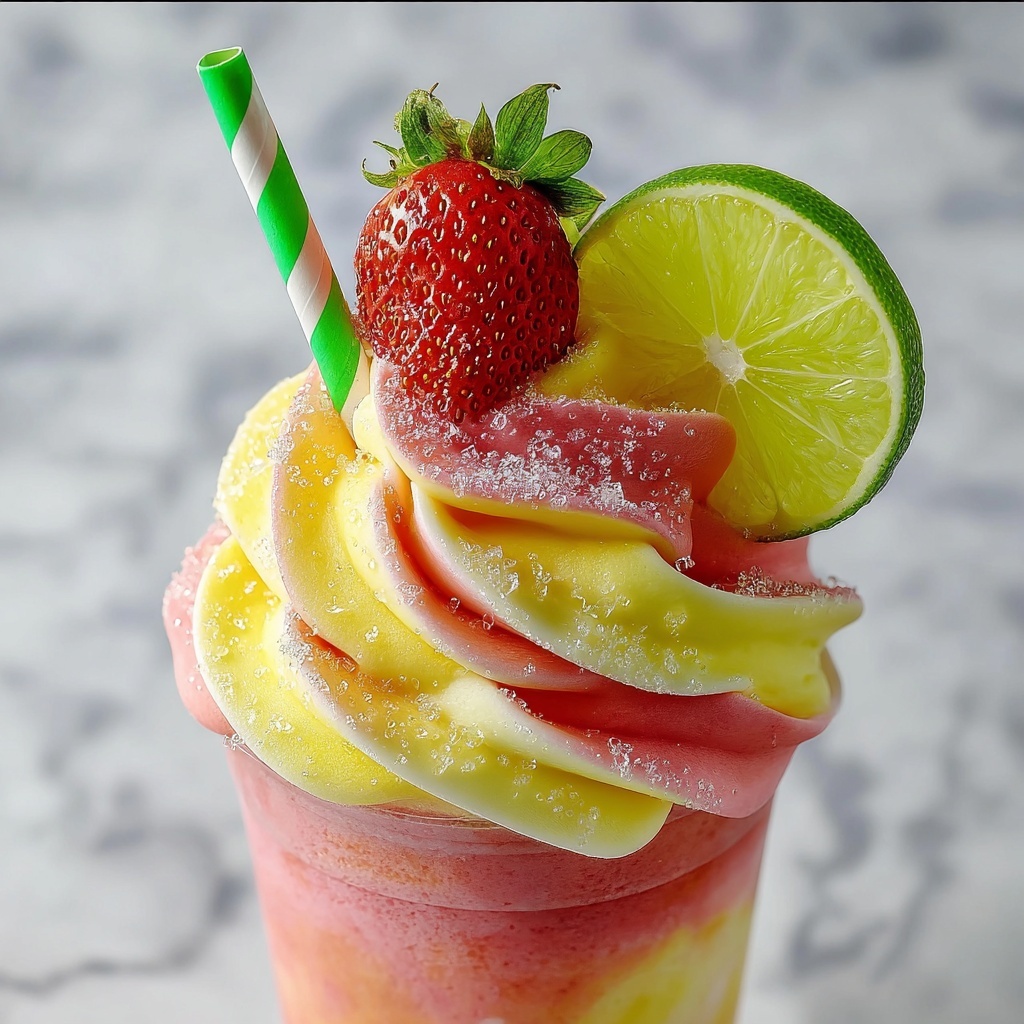 Strawberry Mango Margarita Cupcakes Recipe - Recipe Image