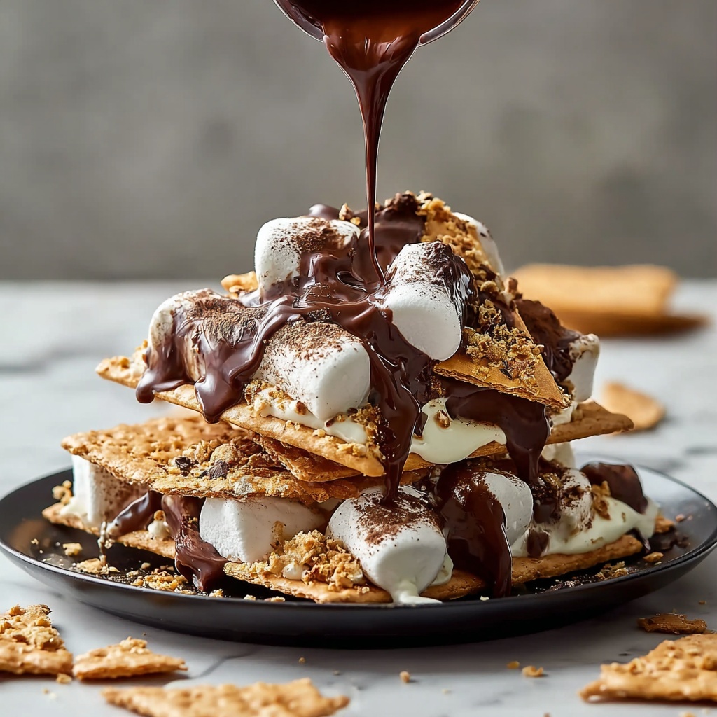 S’mores Nachos: A Fun and Irresistible Twist on a Classic Treat Recipe - Recipe Image