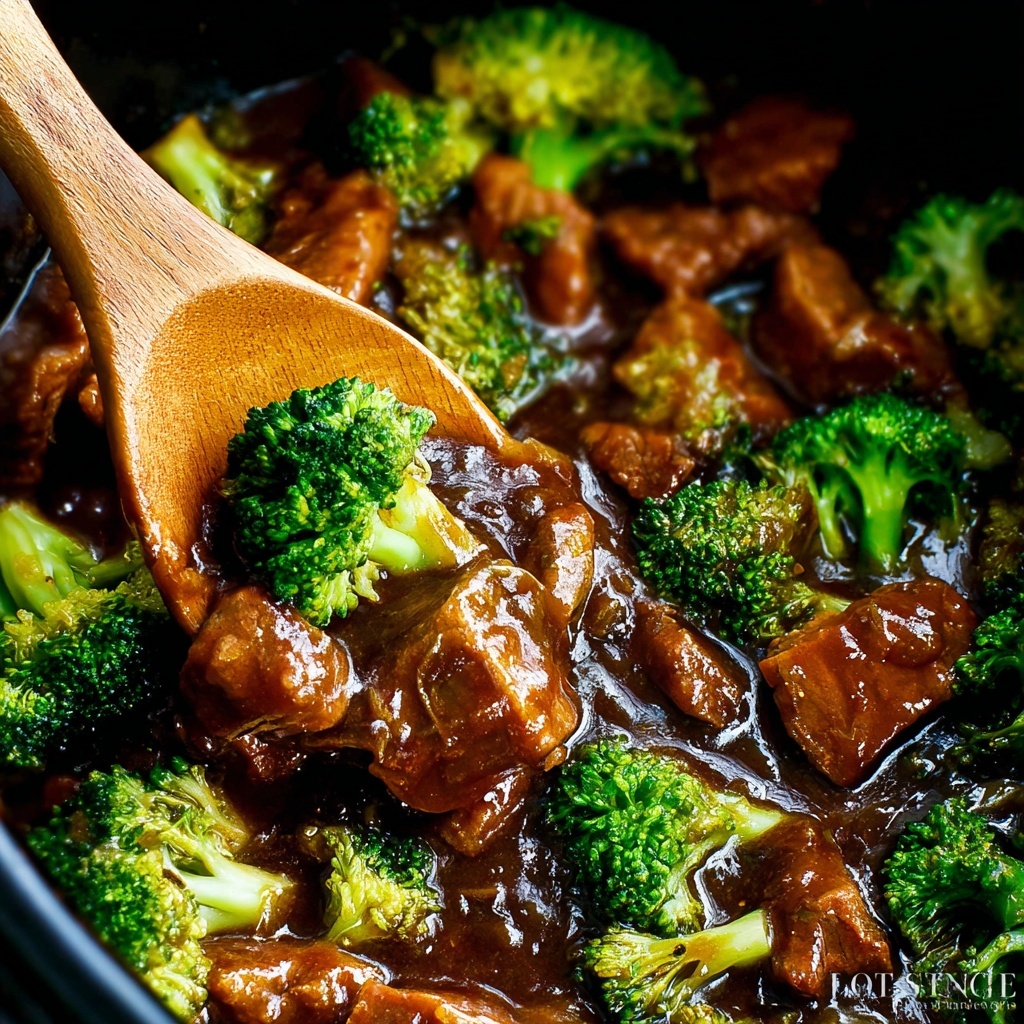 Crock Pot Beef and Broccoli Recipe - Recipe Image