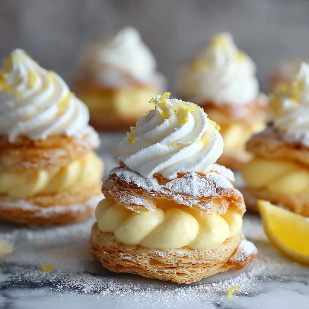 Limon Mascarpone Profiteroles Recipe - Recipe Image