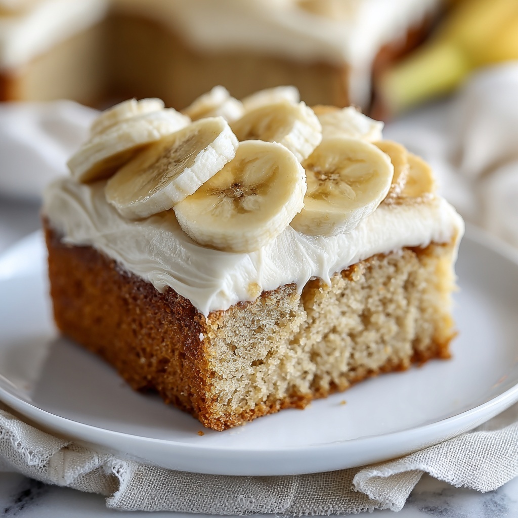 Amazing Banana Bread Cake with Cream Cheese Frosting Recipe - Recipe Image