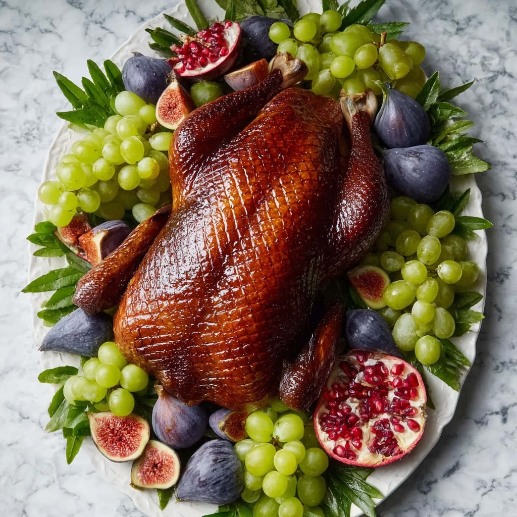 Crispy Roast Duck with Honey Glaze Recipe - Recipe Image