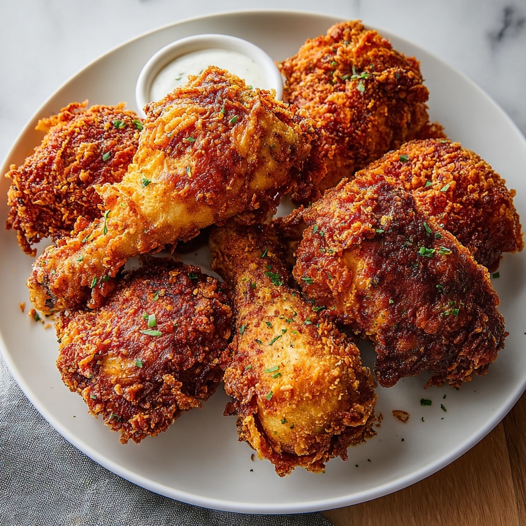 Crispy Air Fryer KFC-Style Chicken Recipe - Recipe Image