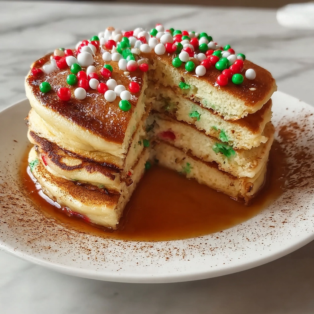 Christmas Pancakes: Fluffy Holiday Bliss Recipe - Recipe Image
