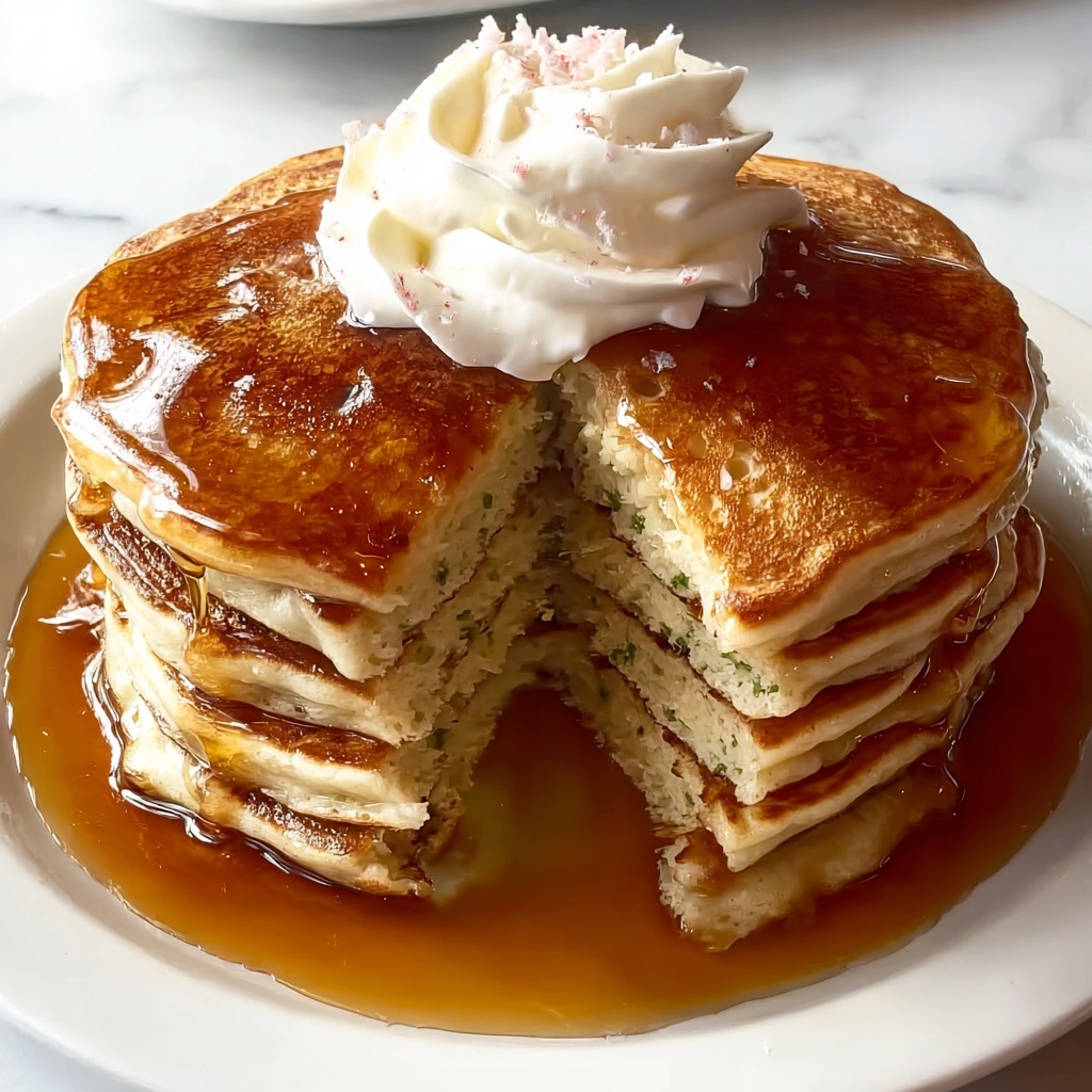 Peppermint Pancakes: 6 Steps to Blissful Breakfast Joy Recipe - Recipe Image