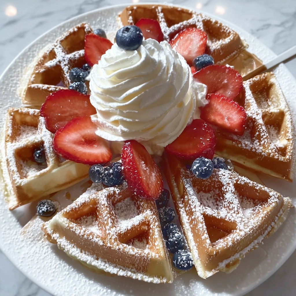 Christmas Waffles: 7 Festive Flavors to Cherish Recipe - Recipe Image