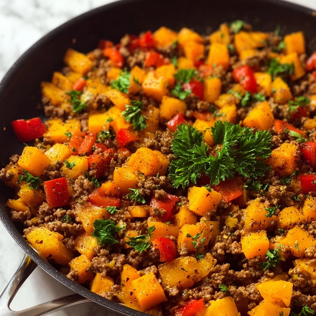 Ground Turkey and Sweet Potato Skillet Delight Recipe - Recipe Image