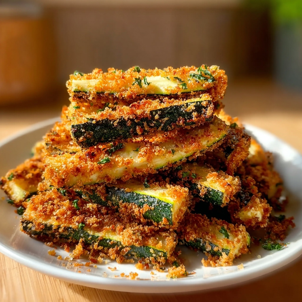 Crispy Baked Parmesan Zucchini Fries: 7 Irresistible Secrets Recipe - Recipe Image