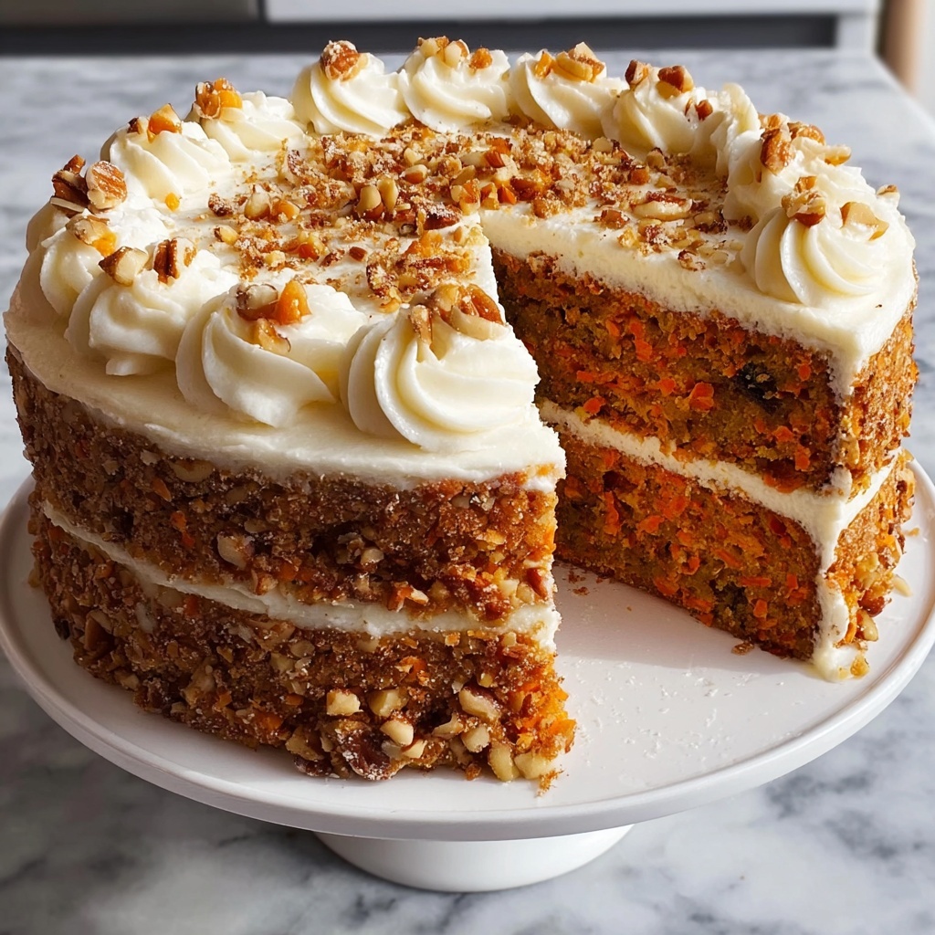 Carrot Cake with Cream Cheese Frosting Recipe - Recipe Image