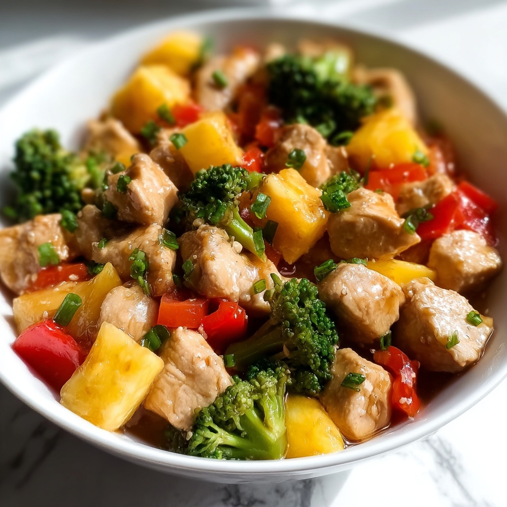Healthy Pineapple Chicken Stir Fry: 5 Flavorful Secrets Recipe - Recipe Image