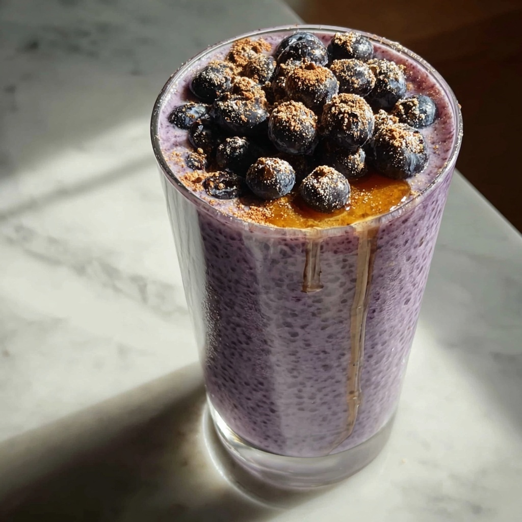 Blueberry Spinach Antioxidant Smoothie for Ultimate Wellness Recipe - Recipe Image