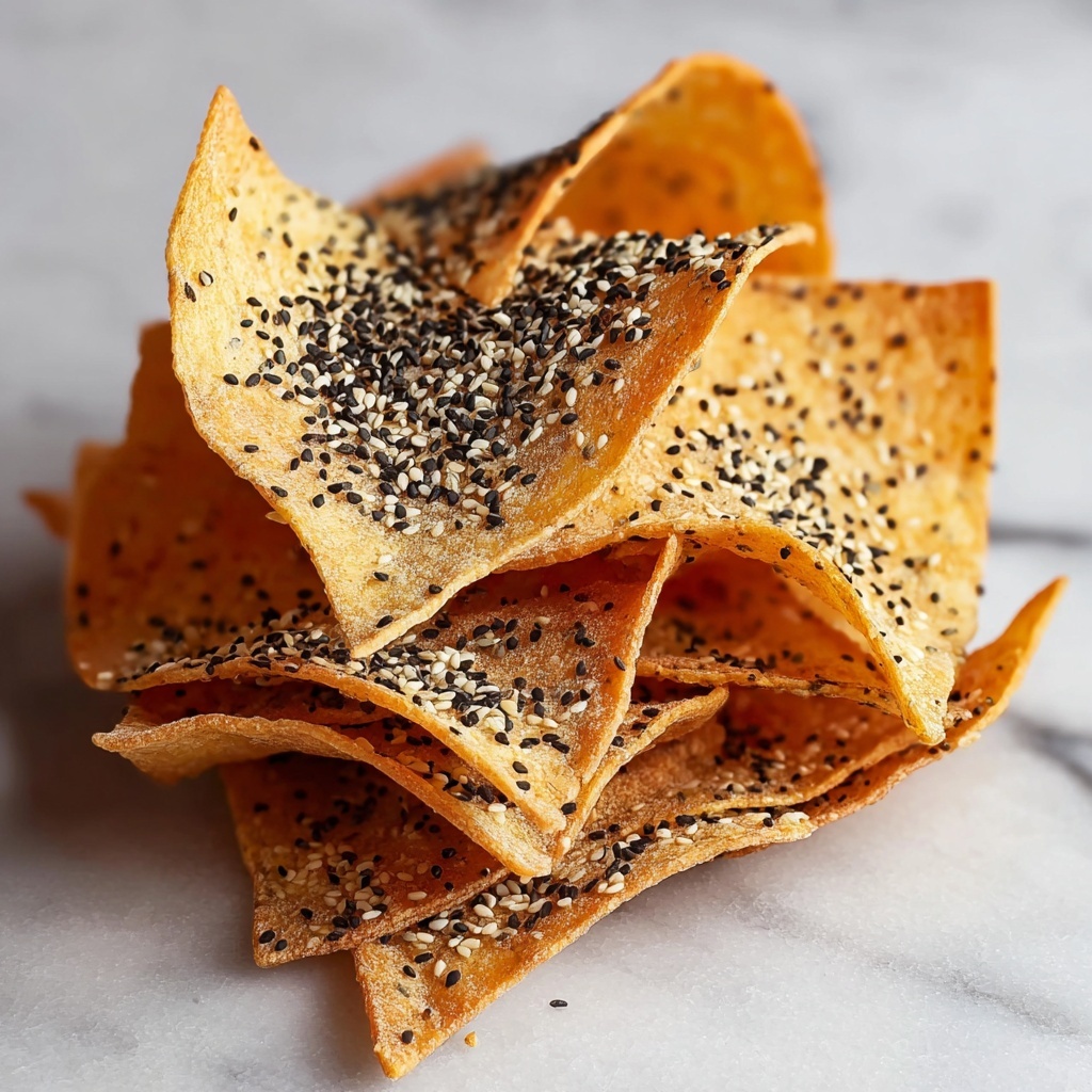 Crisp Sesame Seed Tuiles: Elevate Your Dessert Game Today Recipe - Recipe Image