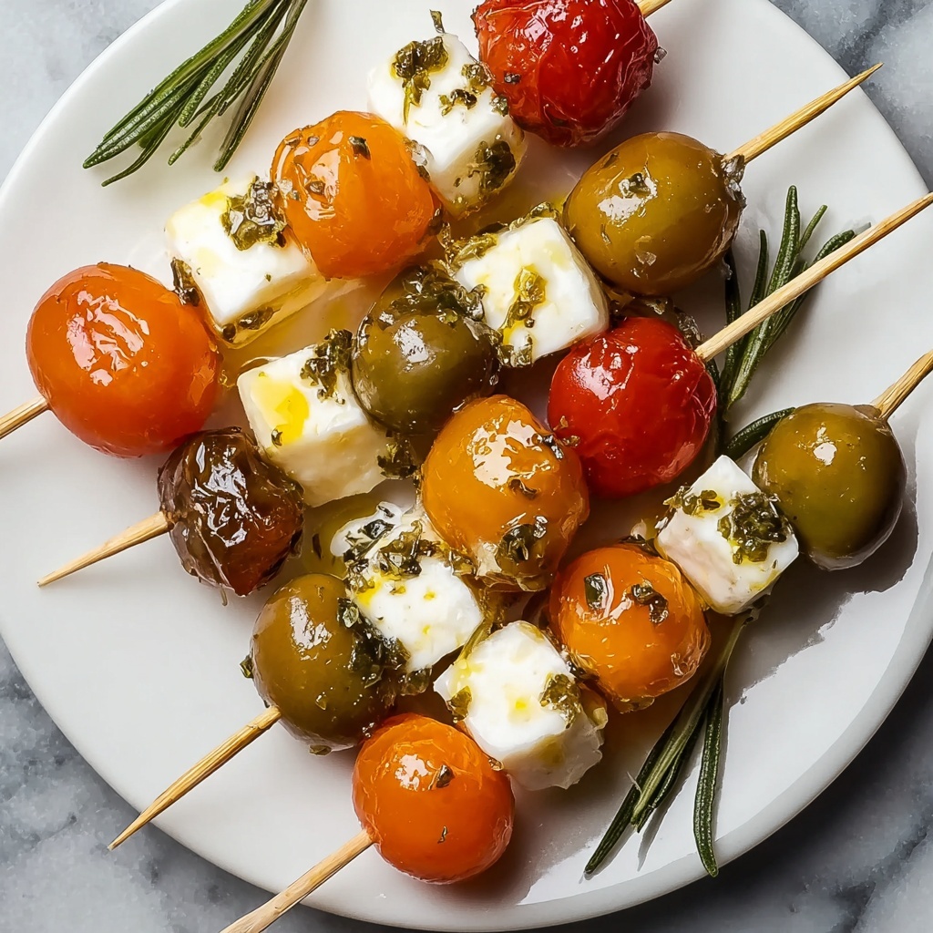 Mini Antipasto Skewers Recipe - Recipe Image