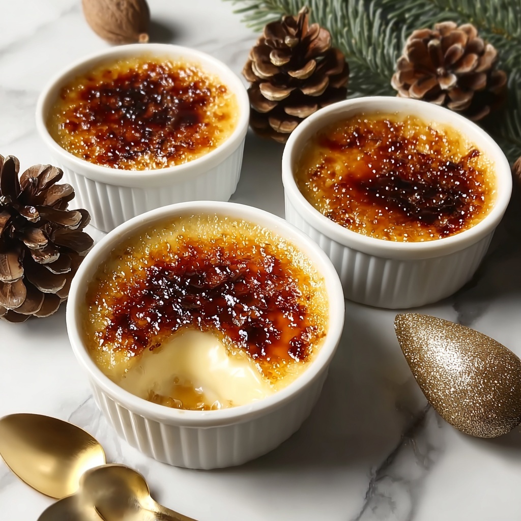 Decadent Eggnog Crème Brûlée Recipe - Recipe Image