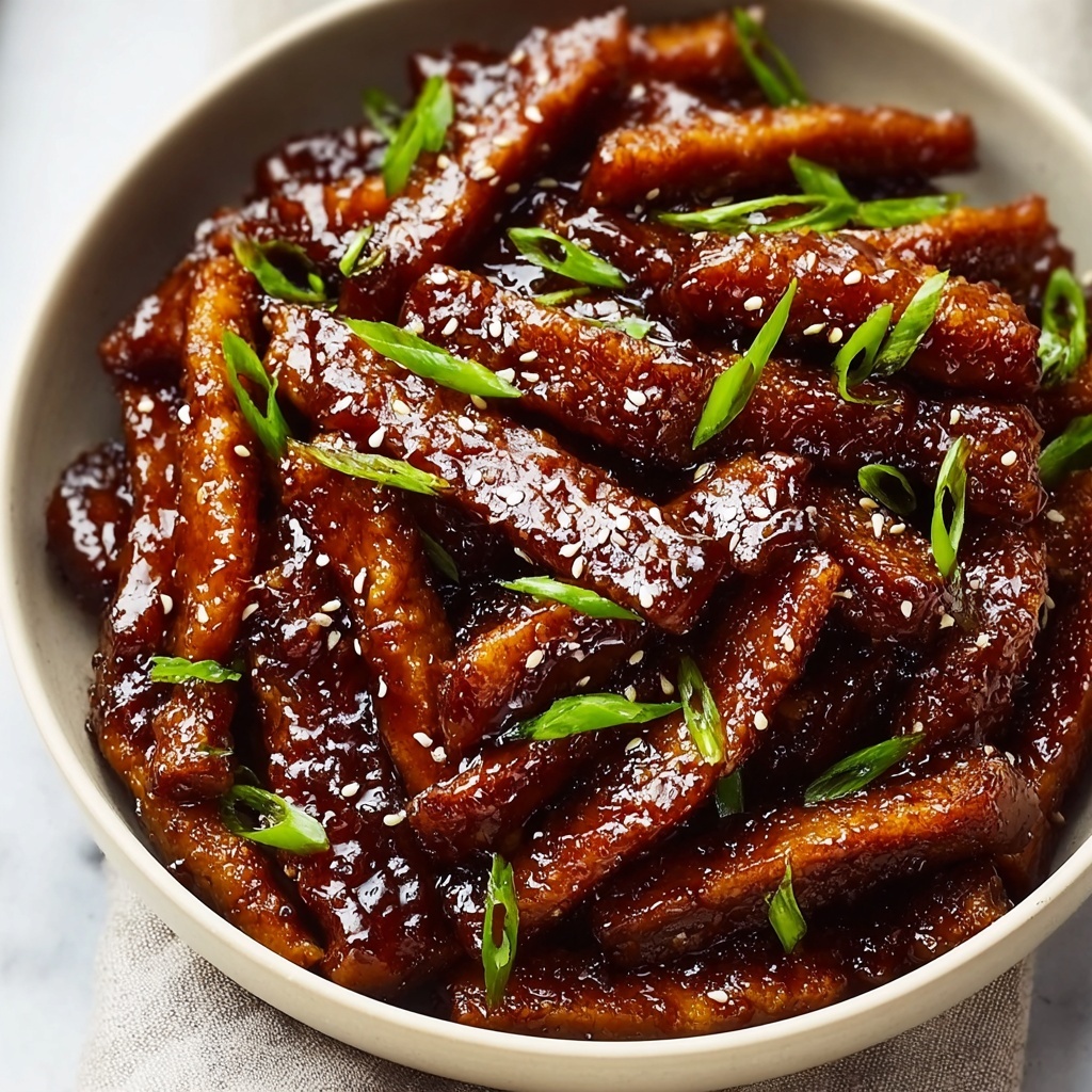 Savory Sesame Beef in 20 Minutes: The Perfect Weeknight Fix Recipe - Recipe Image