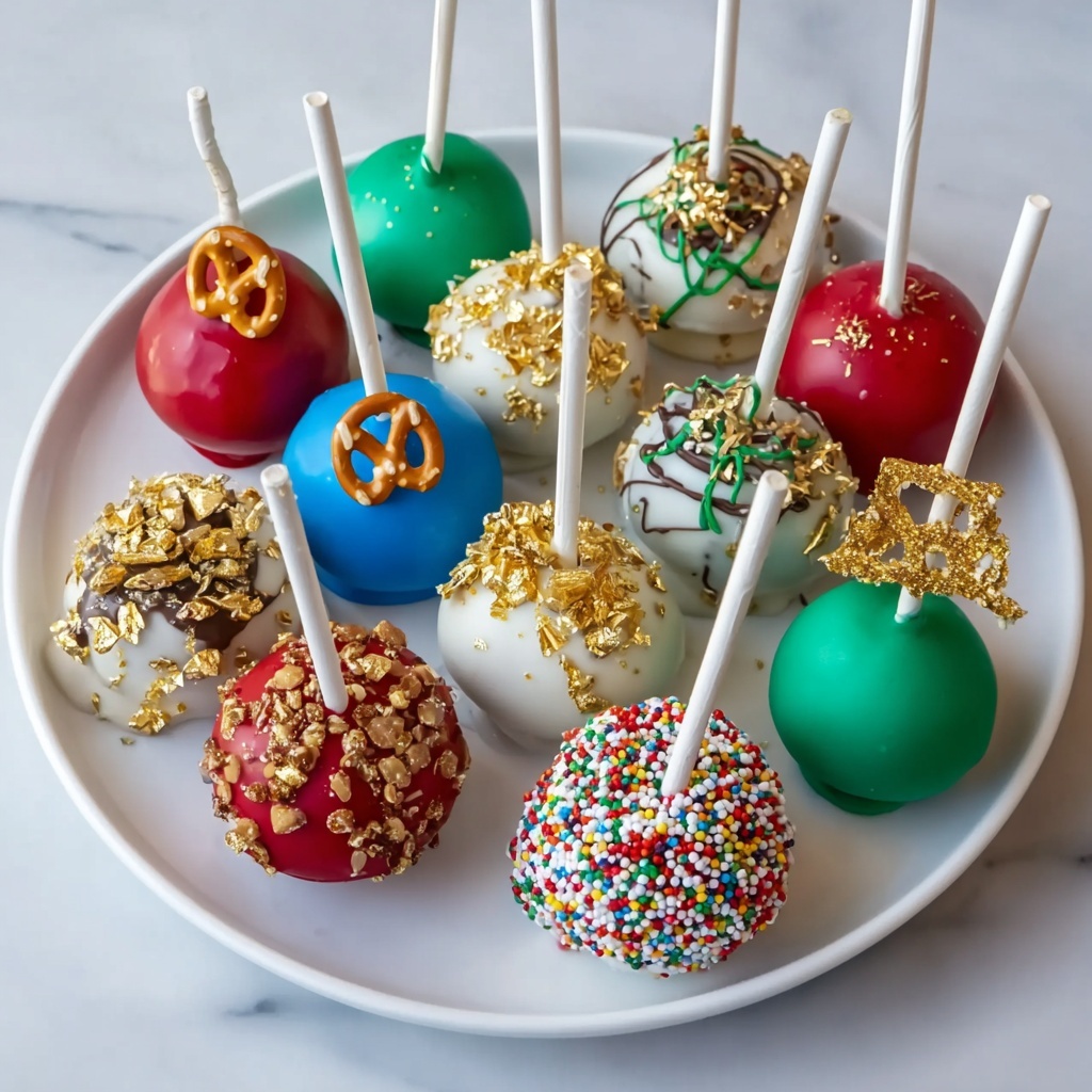 Ornament Ball Cake Pop Display Recipe - Recipe Image