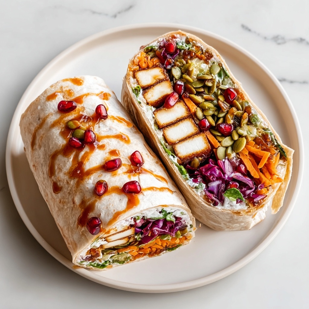 Sweet Chili Tofu Crunch Wrap Recipe - Recipe Image