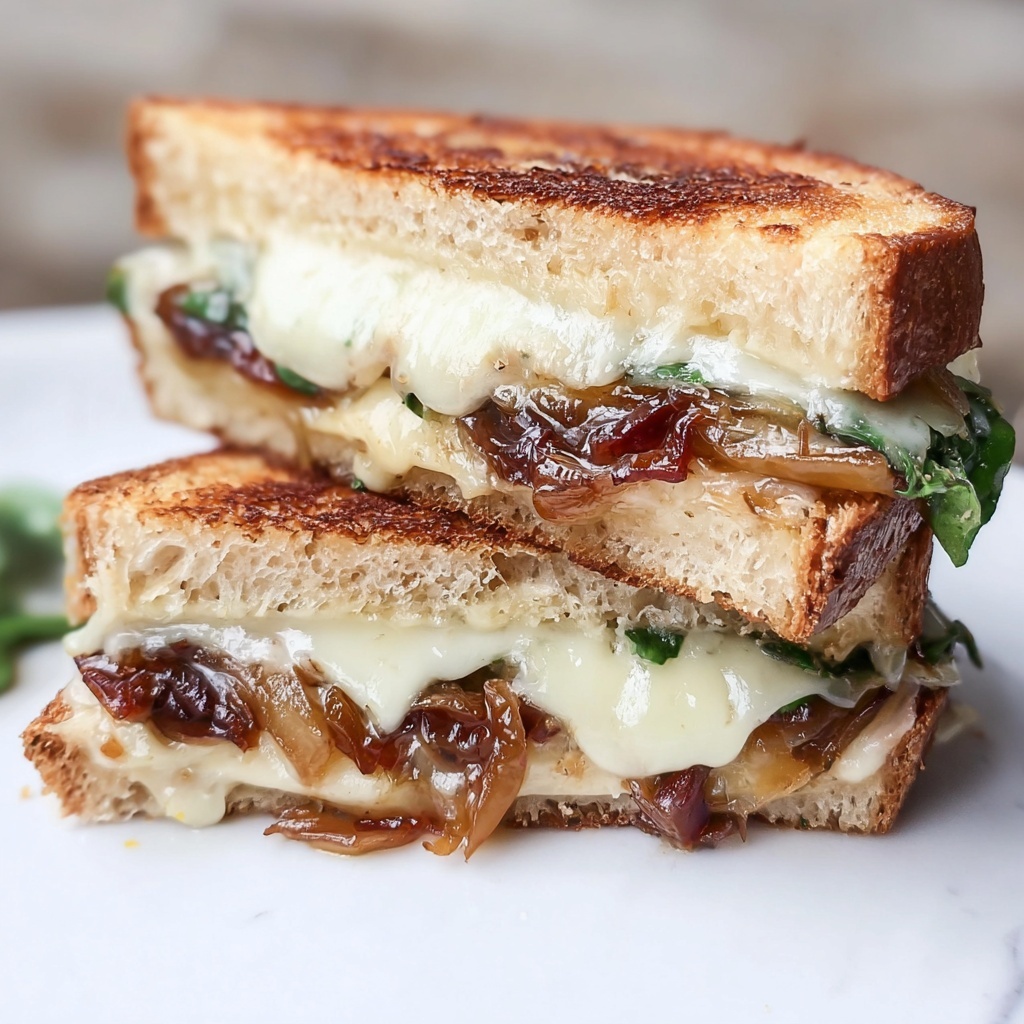 Fig Brie Arugula Grilled Cheese Recipe - Recipe Image