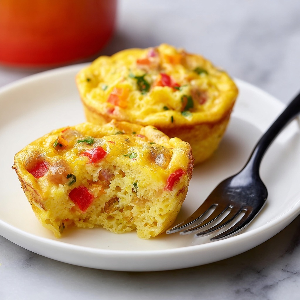 Scrambled Egg Breakfast Muffins Recipe - Recipe Image
