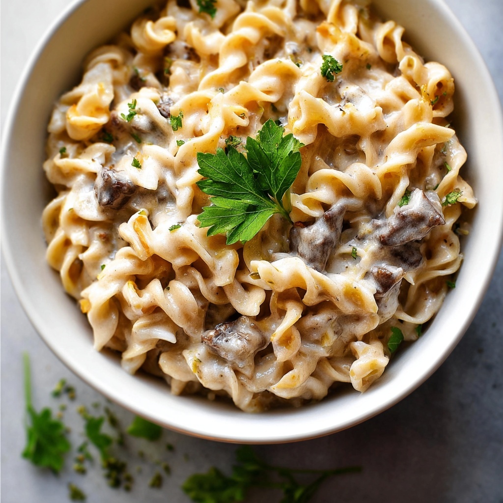 Slow Cooker Beef Stroganoff Recipe - Recipe Image