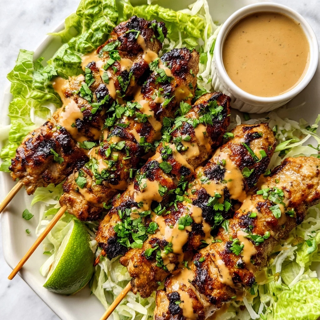 Bang Bang Chicken Skewers with Spicy Creamy Sauce Recipe - Recipe Image
