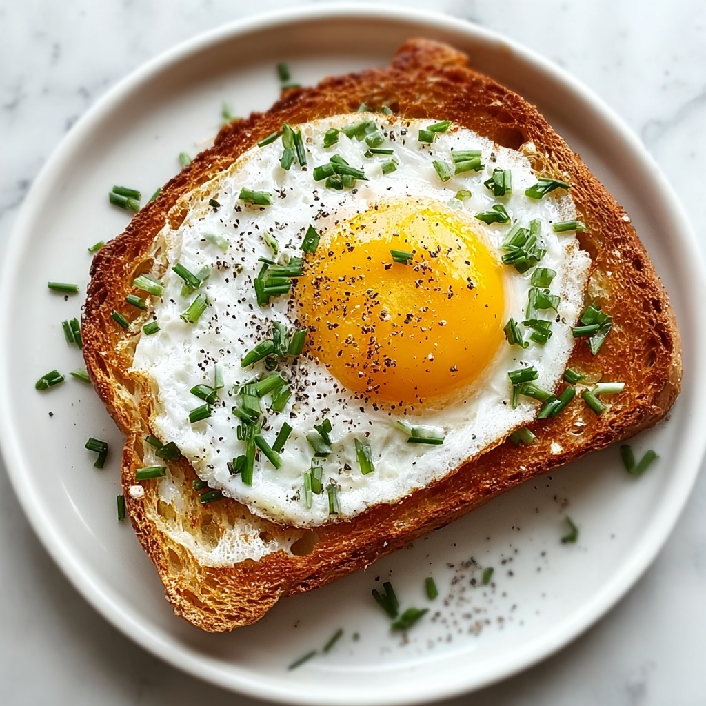 Fried Egg Ricotta Toast Recipe for a Quick Gourmet Breakfast Recipe - Recipe Image