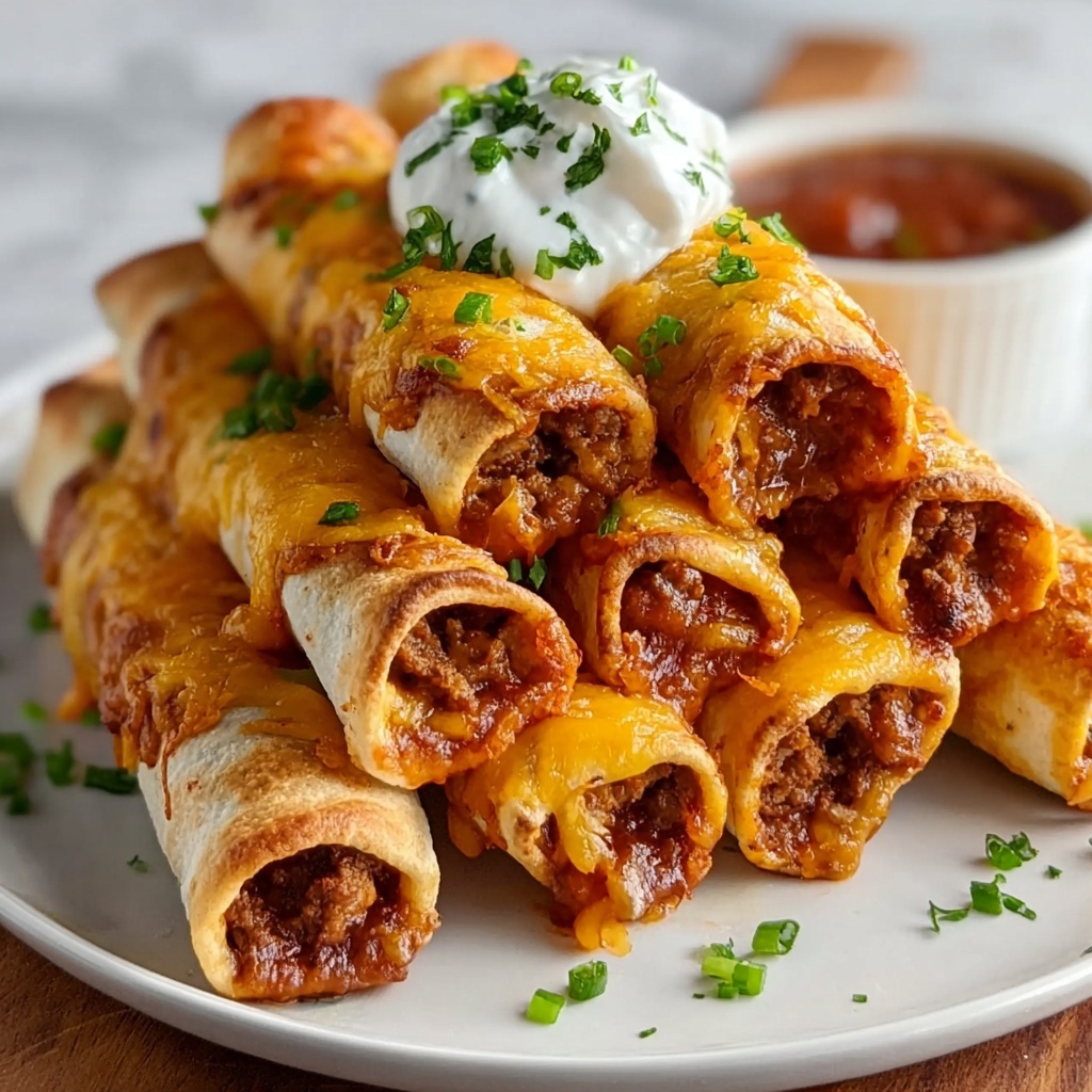 Cheesy Taco Sticks Recipe - Recipe Image
