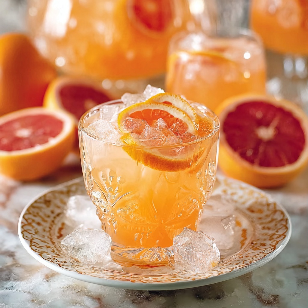 Sparkling Citrus Party Punch Recipe - Recipe Image
