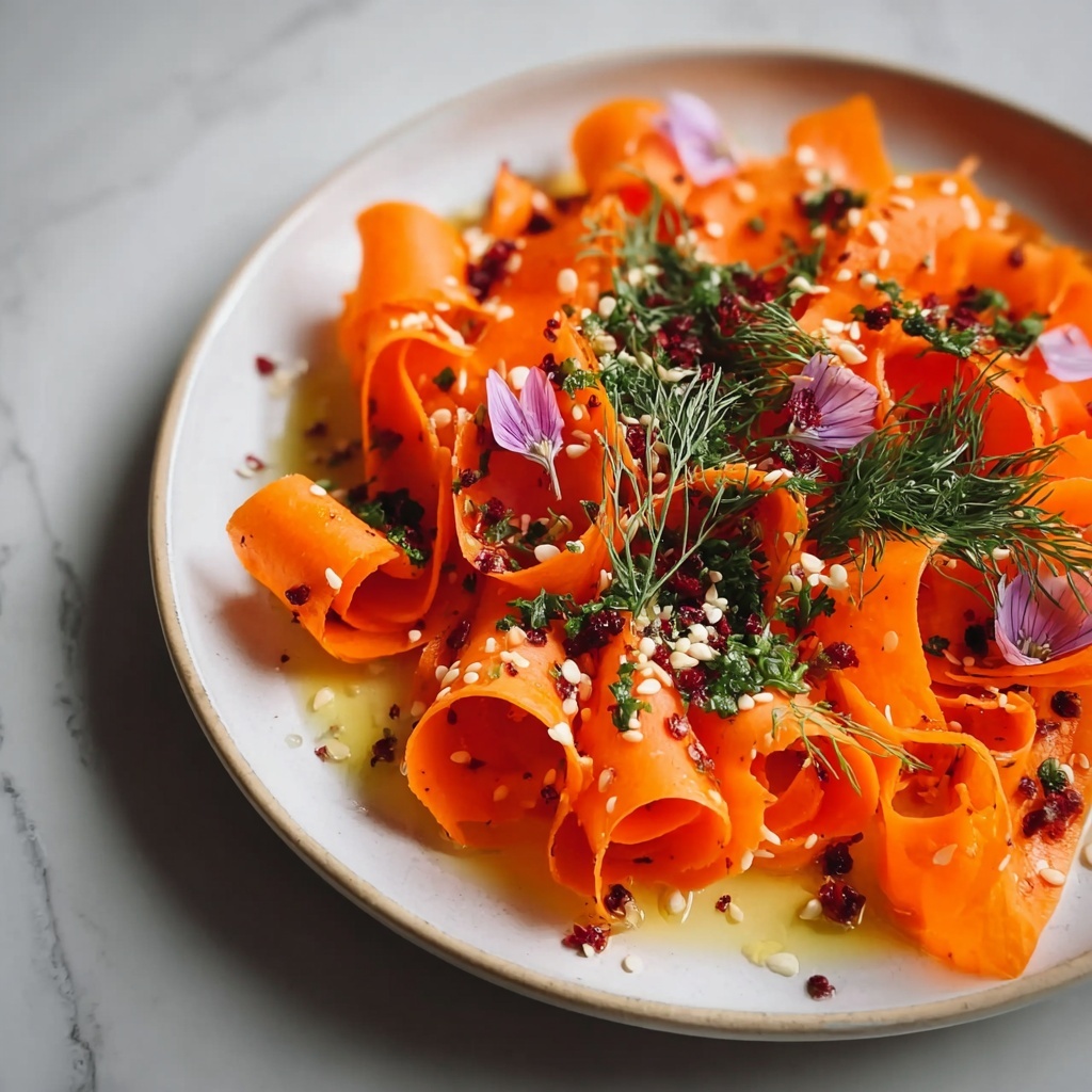 Raw Carrot Salad with Fresh Herbs and Toasted Seeds Recipe - Recipe Image
