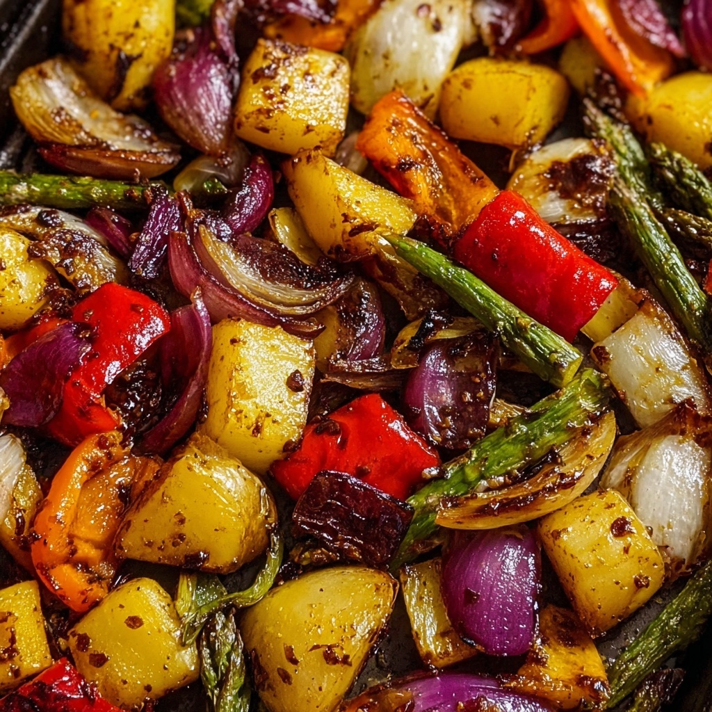 Roasted Vegetables Oven Recipe - Recipe Image
