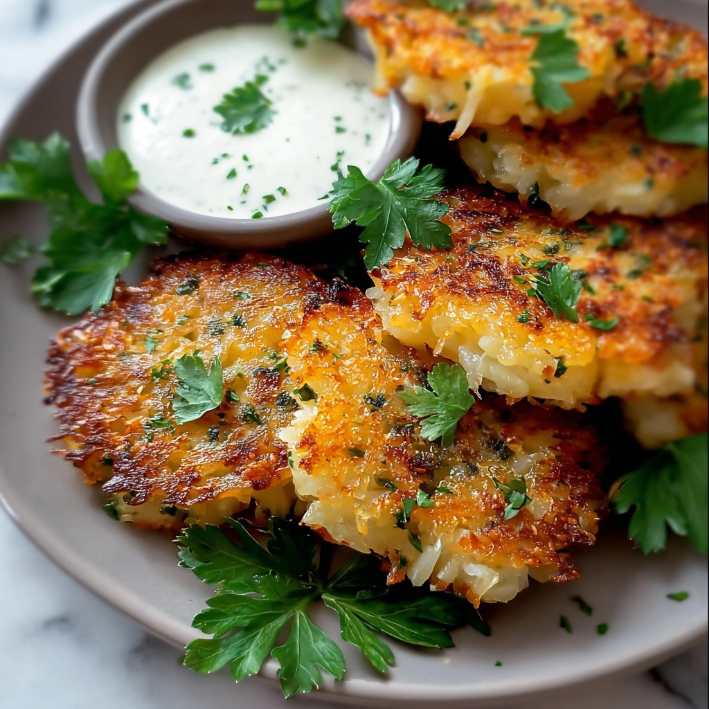 Crispy Cheesy Hash Browns Recipe - Recipe Image