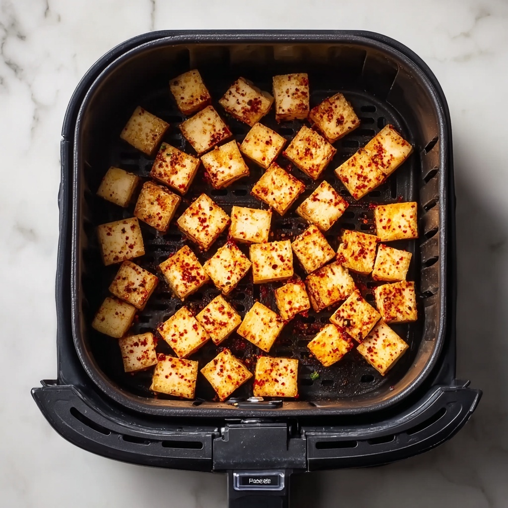 Crispy Air Fryer Tofu Recipe - Recipe Image
