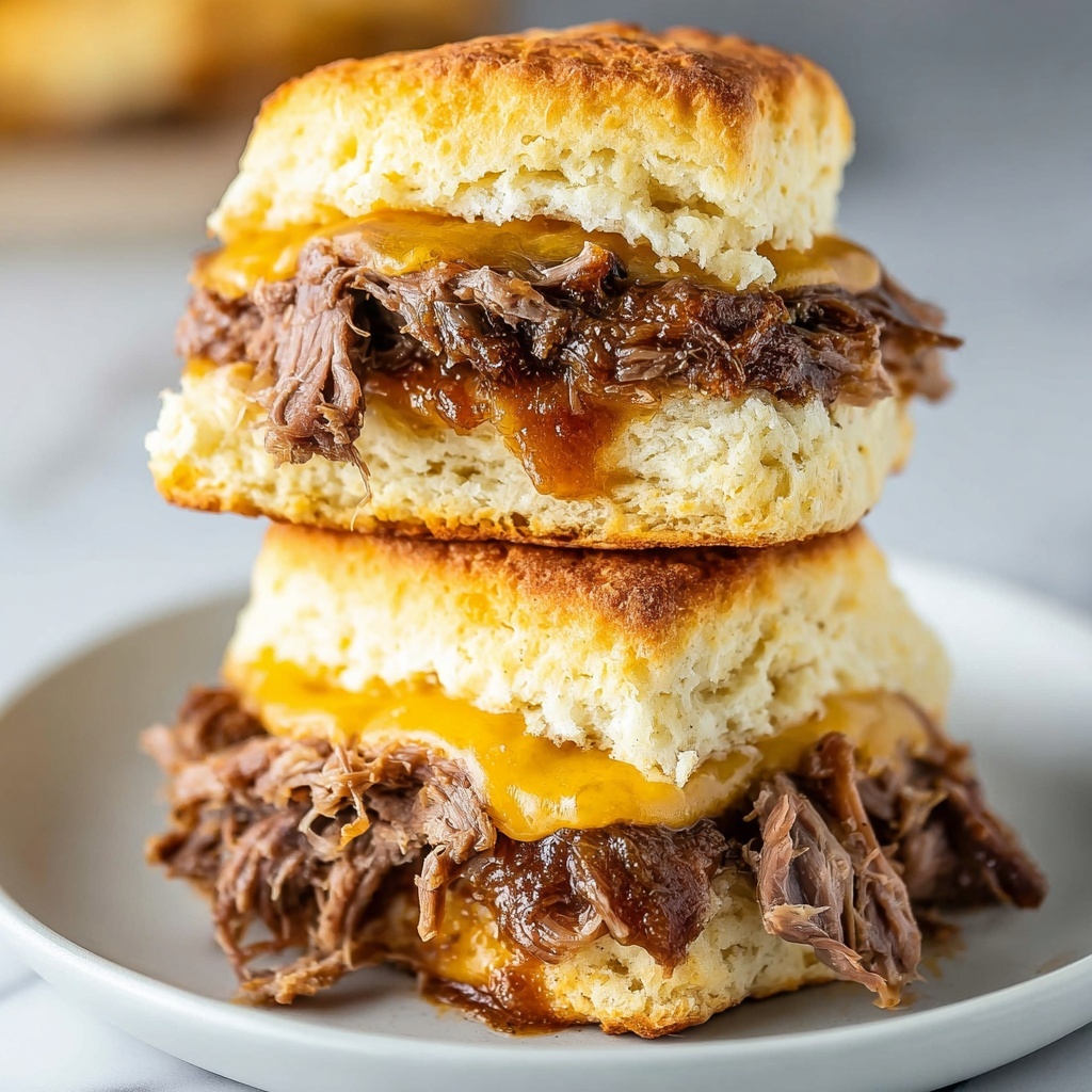 French Dip Biscuit Bake Recipe - Recipe Image