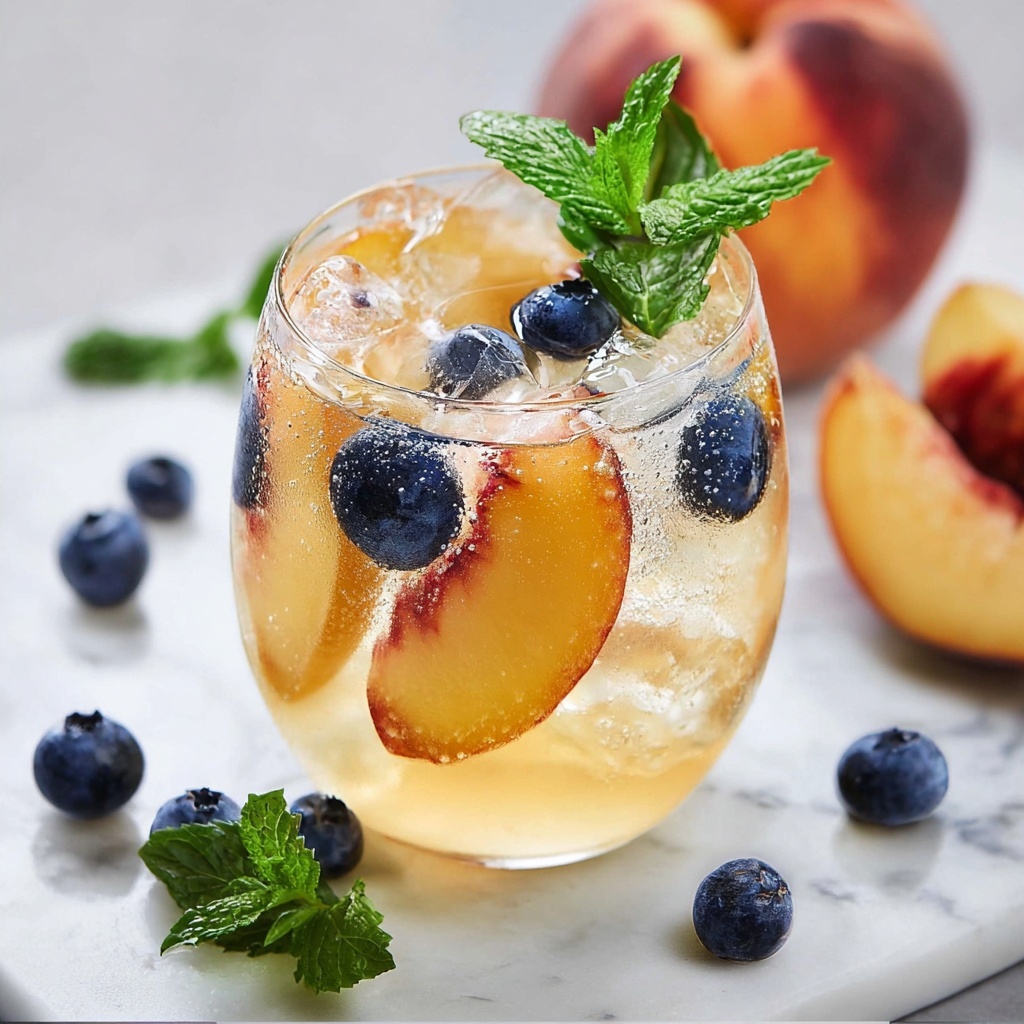 Peach Sangria: Refreshing Summer Drink Recipe for Your Next Gathering Recipe - Recipe Image