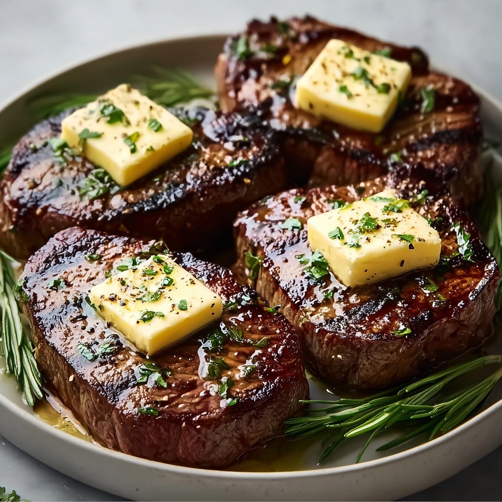 Perfect Pan-Seared Steak with Garlic Butter Recipe - Recipe Image
