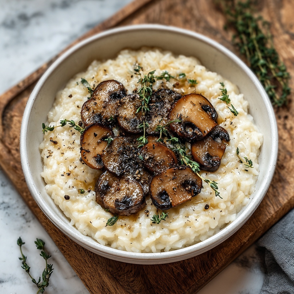The Best Mushroom Risotto Recipe - Recipe Image