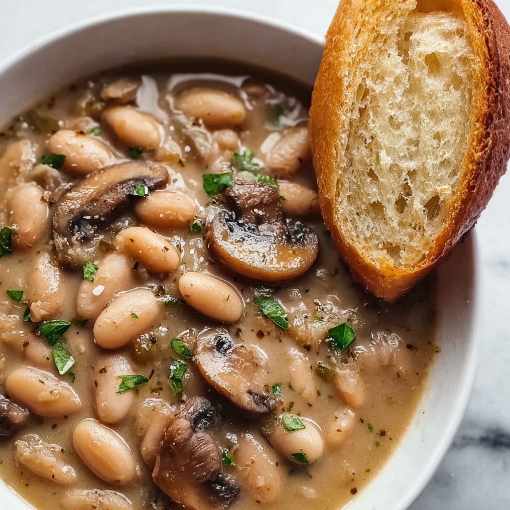 White Bean Mushroom Stew Recipe - Recipe Image