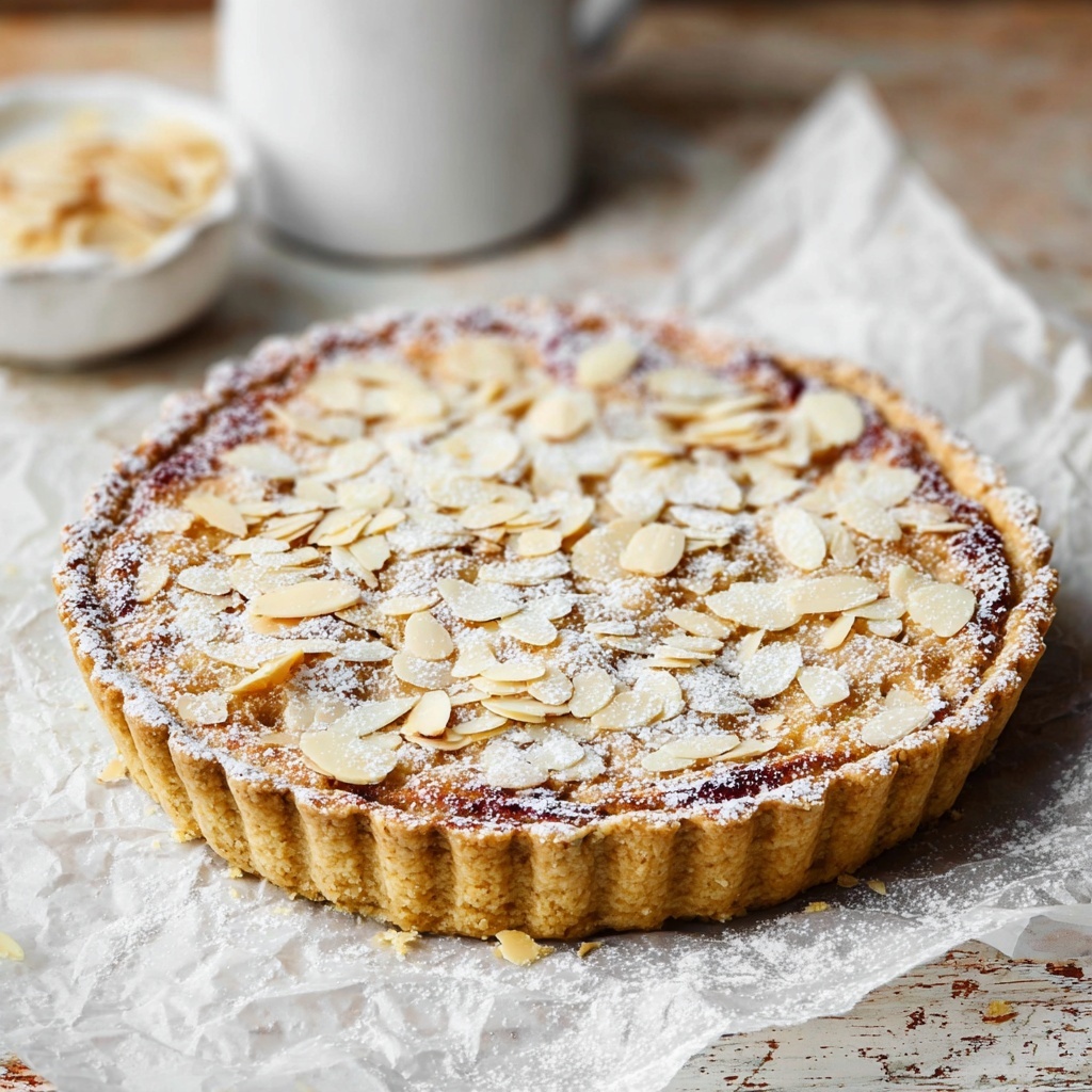 Vegan Bakewell Tart Recipe - Recipe Image