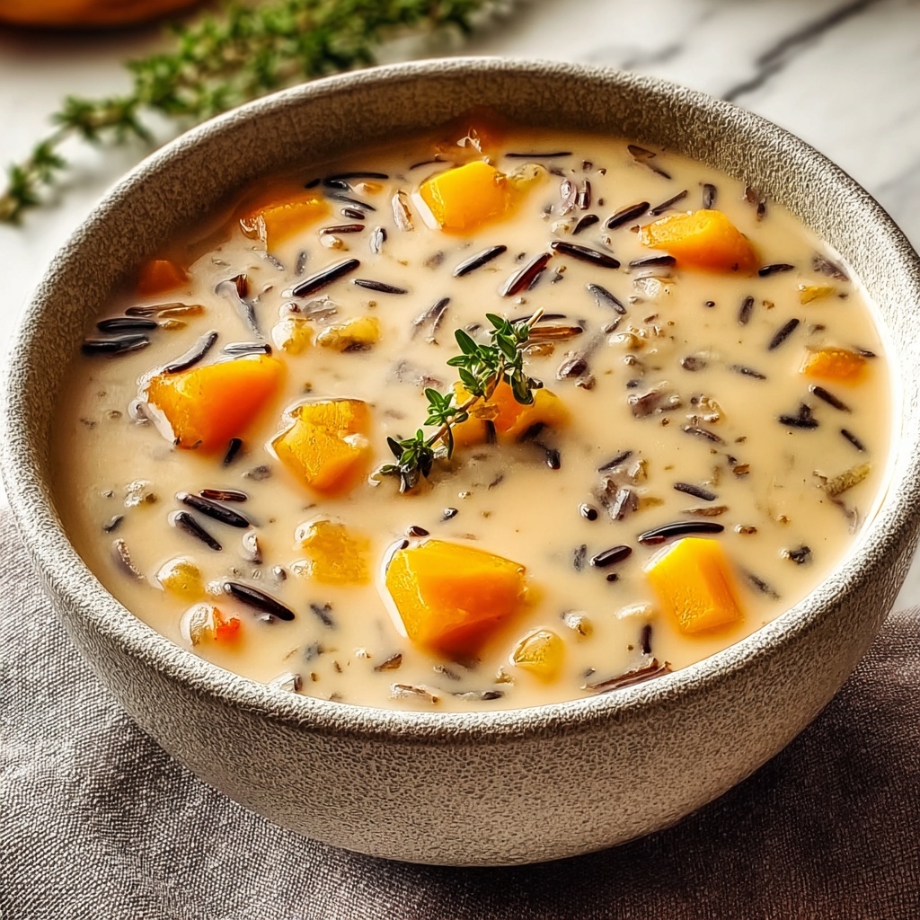 Cozy Winter Wild Rice Soup Recipe - Recipe Image