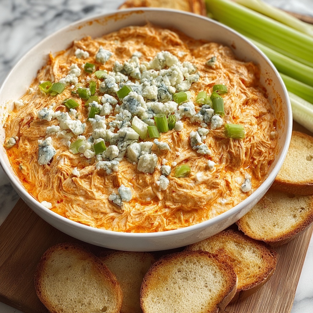 Creamy Buffalo Chicken Dip Recipe - Recipe Image